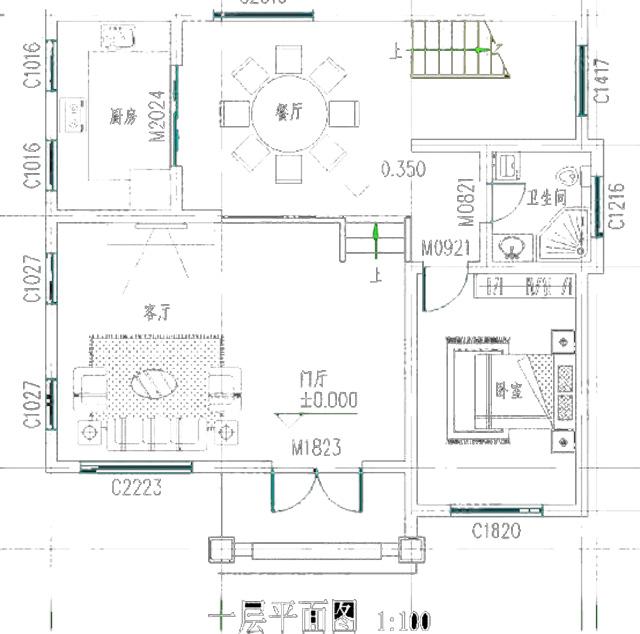 農(nóng)村三層別墅全套設(shè)計(jì)圖，造價(jià)經(jīng)濟(jì)，布局合理