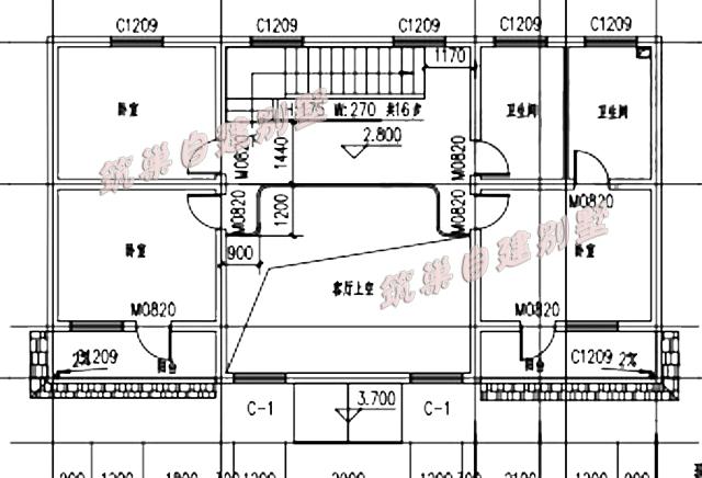 2套農(nóng)村二層別墅全套設(shè)計(jì)CAD施工圖推薦給您，可以回老家蓋別墅了