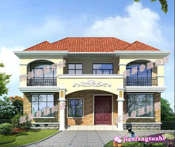 2套農(nóng)村二層別墅全套設(shè)計(jì)CAD施工圖推薦給您，可以回老家蓋別墅了