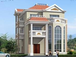 5款三層農(nóng)村別墅設(shè)計(jì)圖紙，帶八面體結(jié)構(gòu)設(shè)計(jì)，一起來(lái)欣賞下