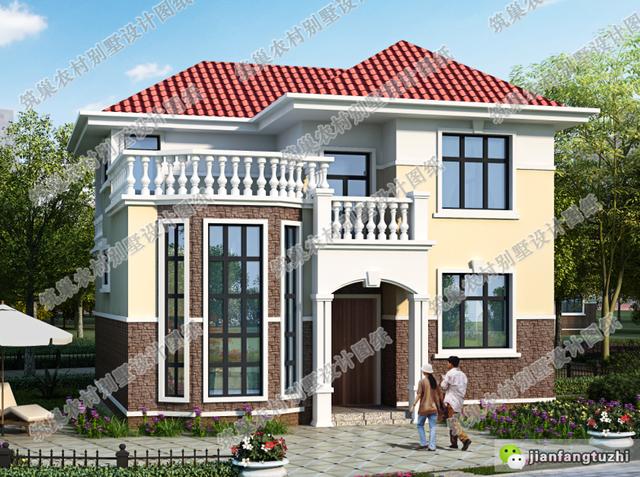 5款三層農(nóng)村別墅設(shè)計(jì)圖紙，帶八面體結(jié)構(gòu)設(shè)計(jì)，一起來(lái)欣賞下