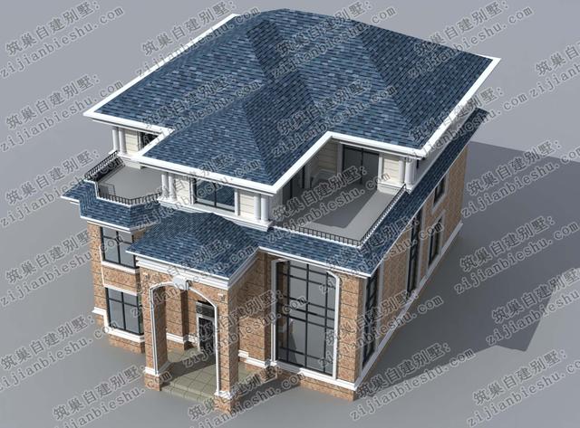 三層農(nóng)村別墅設(shè)計(jì)圖，現(xiàn)在的農(nóng)村房屋是越來越時(shí)尚大氣了