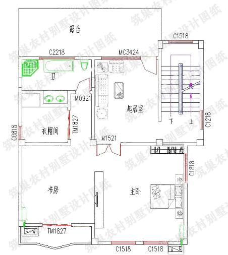 三層農(nóng)村別墅設(shè)計(jì)圖，現(xiàn)在的農(nóng)村房屋是越來越時(shí)尚大氣了