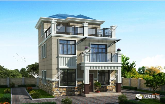 兩款歐式三層別墅設(shè)計(jì)圖，建一棟養(yǎng)老也行，喜歡歐式的不要錯(cuò)過(guò)
