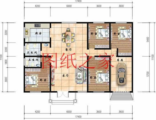 6款一層別墅設(shè)計(jì)圖，造價(jià)只要20萬，比樓房更經(jīng)濟(jì)實(shí)惠