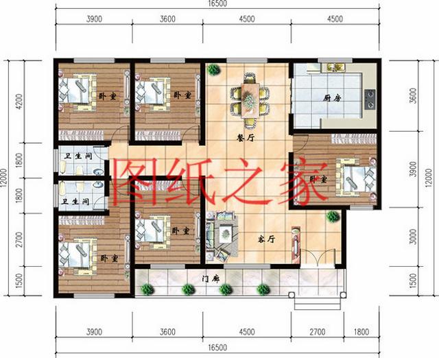 6款一層別墅設(shè)計(jì)圖，造價(jià)只要20萬，比樓房更經(jīng)濟(jì)實(shí)惠