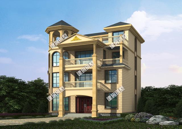 11.9米x14米農(nóng)村四層自建房，帶大露臺+多邊形涼亭，在農(nóng)村建肯定是同村最霸氣的那一款！