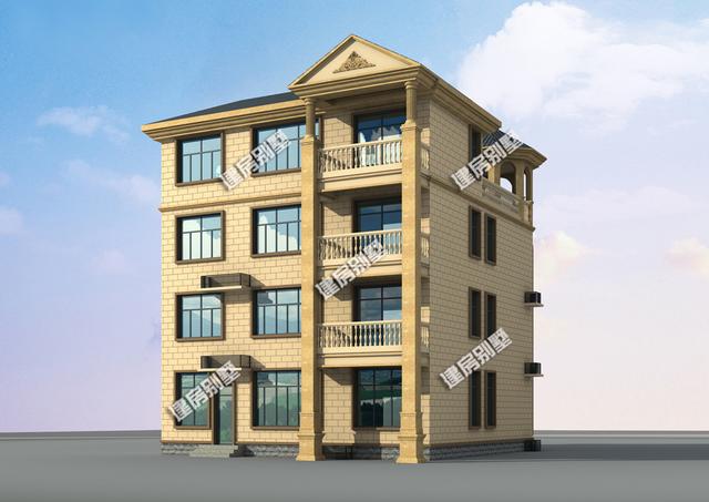 11.9米x14米農(nóng)村四層自建房，帶大露臺+多邊形涼亭，在農(nóng)村建肯定是同村最霸氣的那一款！