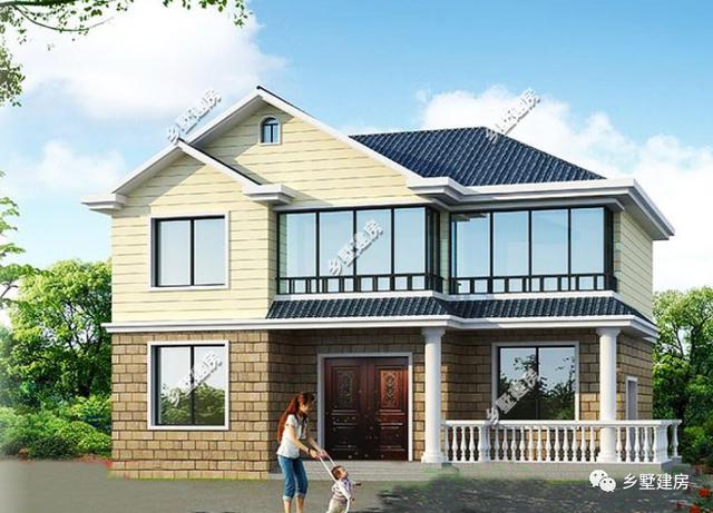 精選5套農(nóng)村二層小洋樓，住著舒適，性價(jià)比超高，相信總有你中意的一款 ！