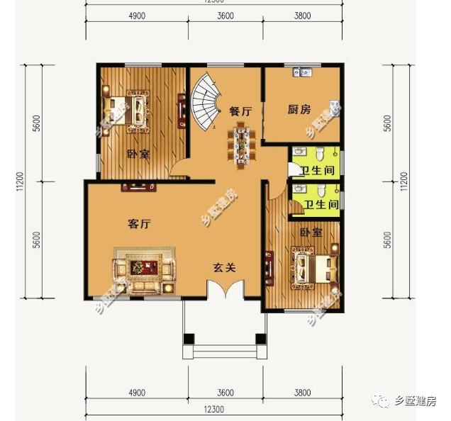 精選5套農(nóng)村二層小洋樓，住著舒適，性價(jià)比超高，相信總有你中意的一款 ！