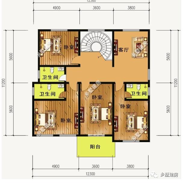 精選5套農(nóng)村二層小洋樓，住著舒適，性價(jià)比超高，相信總有你中意的一款 ！