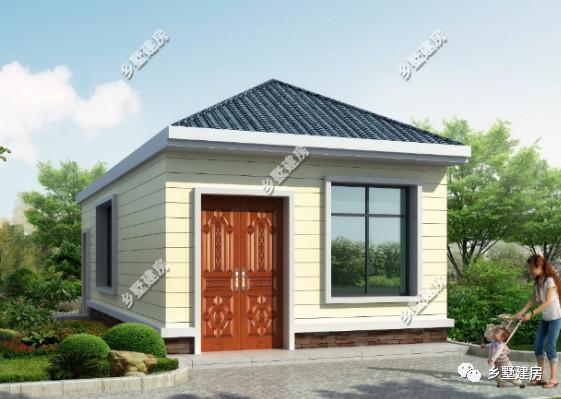 精選6套時下流行的農村一層別墅設計圖，十萬塊包你建成，希望有你中意的一款！