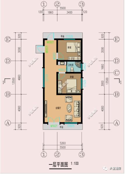 精選6套時下流行的農村一層別墅設計圖，十萬塊包你建成，希望有你中意的一款！