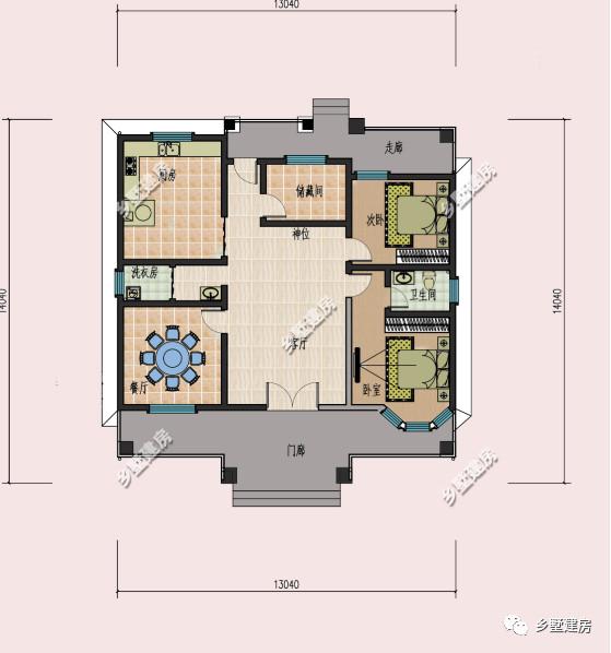 精選6套時下流行的農村一層別墅設計圖，十萬塊包你建成，希望有你中意的一款！