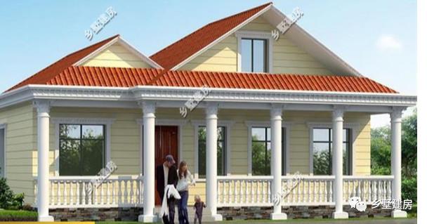 精選6套時下流行的農村一層別墅設計圖，十萬塊包你建成，希望有你中意的一款！