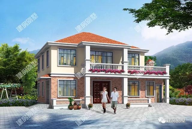 兩款帶火柴房的二層農(nóng)村自建房，傳承傳統(tǒng)風(fēng)俗的住宅，年輕人喜歡，老人更喜歡！