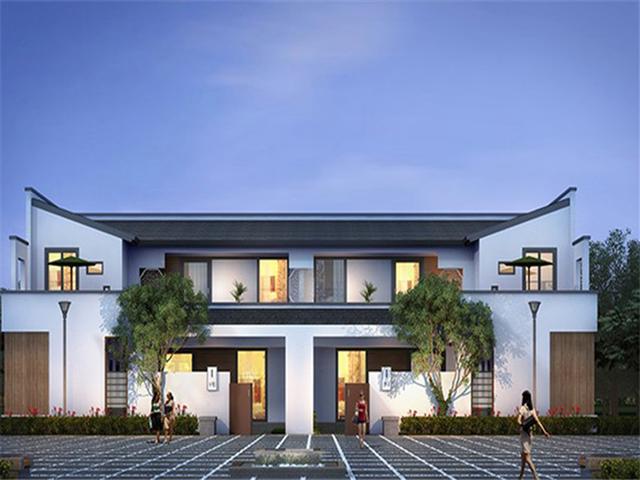 兩層徽派農(nóng)村自建房，雙拼設(shè)計(jì)，四室三廳，兄弟倆合建最合適不過了！