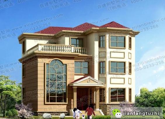 占地140平的農(nóng)村三層自建房，帶挑空客廳和旋轉(zhuǎn)樓梯，格局現(xiàn)代大氣，施工效果圖全套設(shè)計圖分享，請大家一同來欣賞！