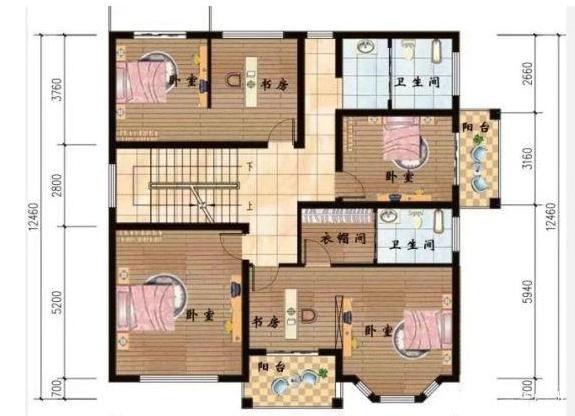 占地140平的兩款二層農(nóng)村自建房，六室兩廳，簡單實(shí)用，你肯定喜歡！