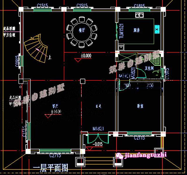 兩款帶陽臺的農(nóng)村小洋樓別墅設(shè)計圖，時尚大氣，功能性強，引領(lǐng)農(nóng)村別墅風(fēng)尚。