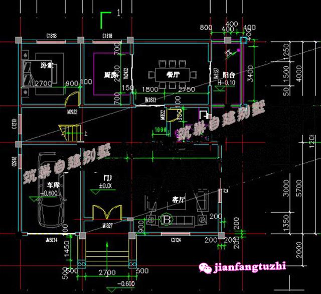 兩款帶陽臺的農(nóng)村小洋樓別墅設(shè)計圖，時尚大氣，功能性強，引領(lǐng)農(nóng)村別墅風(fēng)尚。