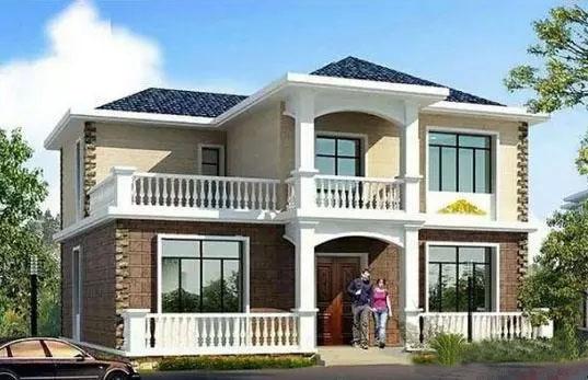 兩款二層別墅設(shè)計圖，第一款僅用60平米就實現(xiàn)了三室兩廳的超級功能，真是太牛了。