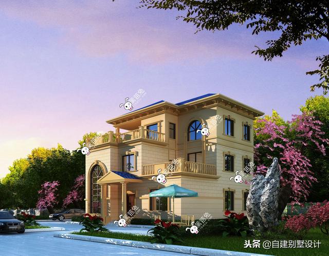 12x114款三層農(nóng)村自建房，安全、實(shí)用、美觀！