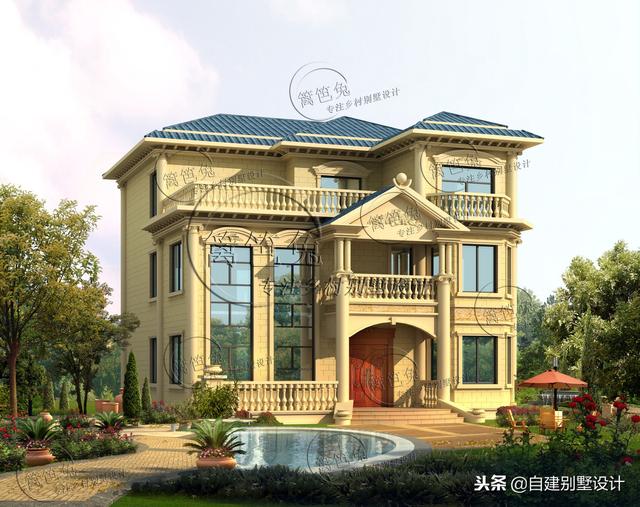 12x114款三層農(nóng)村自建房，安全、實(shí)用、美觀！