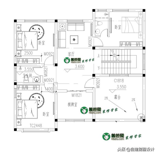 12x114款三層農(nóng)村自建房，安全、實(shí)用、美觀！