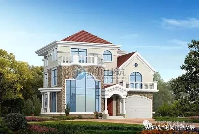 七套鄉(xiāng)村別墅設(shè)計(jì)圖，外觀時(shí)尚美觀，造價(jià)經(jīng)濟(jì)實(shí)惠，快來選一套吧！