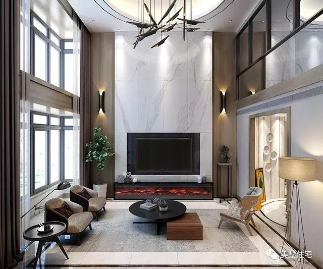 現(xiàn)代風(fēng)別墅設(shè)計(jì)圖，外觀設(shè)計(jì)簡潔而不簡單，方正實(shí)用，帶來大大的生活享受