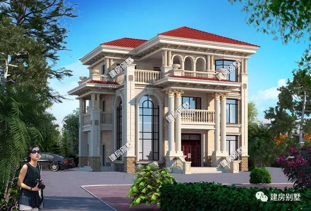 兩款時尚農(nóng)村自建房設(shè)計圖，造型比較吸引人