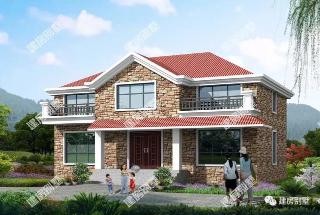 兩款比較簡單的自建房設(shè)計圖，外型美觀，造價經(jīng)濟