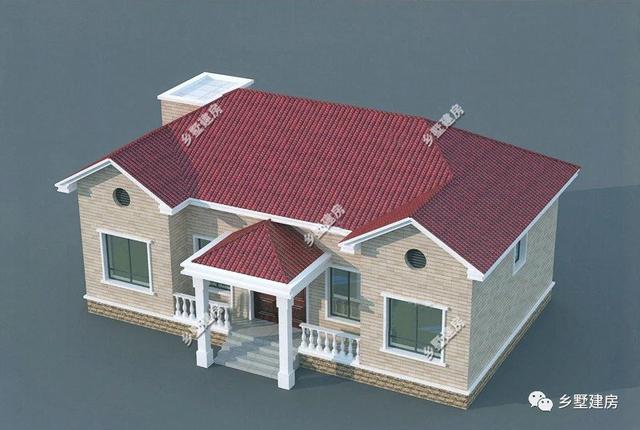 一款很適合用來當(dāng)作周末度假的典雅別墅，設(shè)計優(yōu)美，簡約大氣