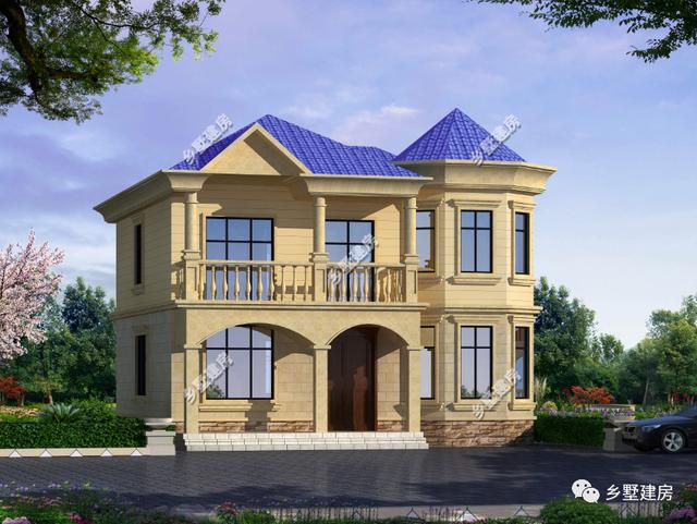 一款很適合用來當(dāng)作周末度假的典雅別墅，設(shè)計優(yōu)美，簡約大氣