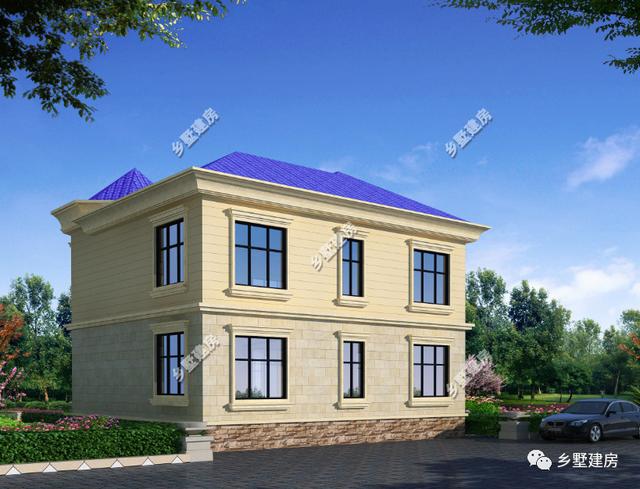 一款很適合用來當(dāng)作周末度假的典雅別墅，設(shè)計優(yōu)美，簡約大氣