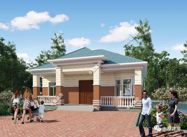 一款很適合用來當(dāng)作周末度假的典雅別墅，設(shè)計優(yōu)美，簡約大氣