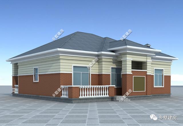 一款很適合用來當(dāng)作周末度假的典雅別墅，設(shè)計優(yōu)美，簡約大氣