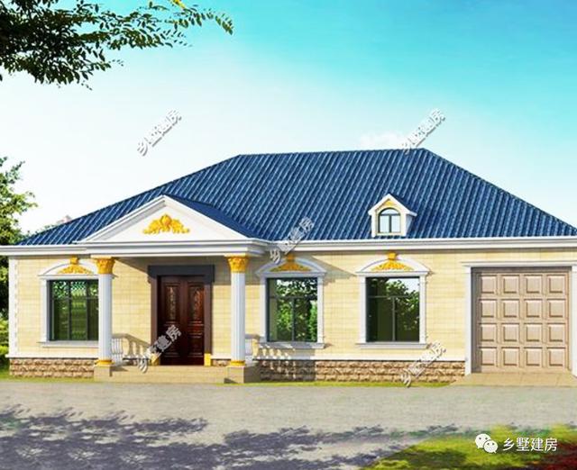 一款很適合用來當(dāng)作周末度假的典雅別墅，設(shè)計優(yōu)美，簡約大氣