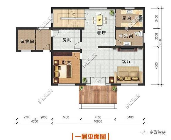 二層別墅設(shè)計(jì)圖，多窗設(shè)計(jì)，通風(fēng)采光效果沒得挑