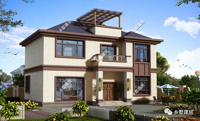 推薦兩款別墅設(shè)計(jì)圖，還帶有車庫的哦，超級實(shí)用