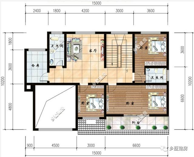 推薦兩款別墅設(shè)計(jì)圖，還帶有車庫的哦，超級實(shí)用