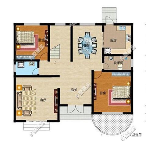 兩款超美的農(nóng)村自建別墅設(shè)計(jì)圖，趁年輕建一套吧