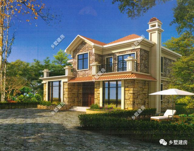 兩款超美的農(nóng)村自建別墅設(shè)計(jì)圖，趁年輕建一套吧
