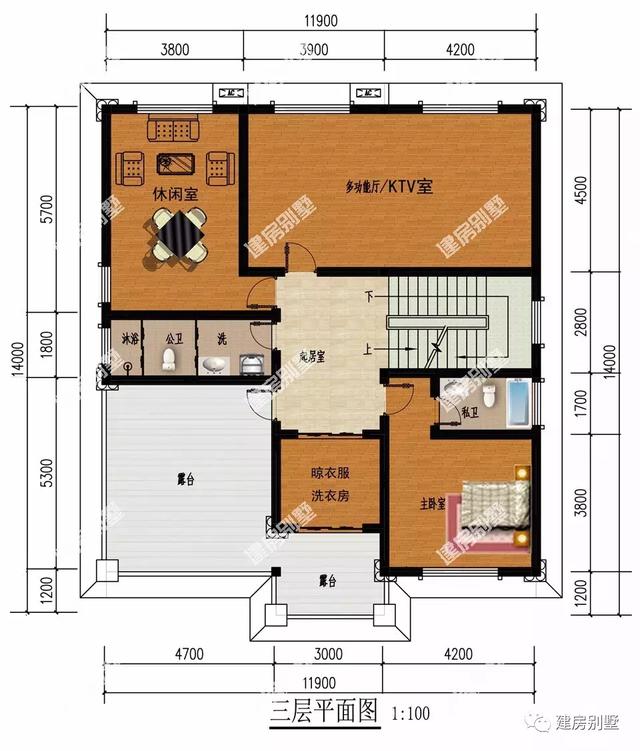 開間11米左右的農(nóng)村自建房設(shè)計圖，都是精品中的精品