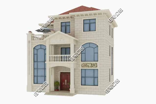 農(nóng)村歐式別墅設(shè)計圖，106平6室2廳，這樣的戶型很多人都喜歡