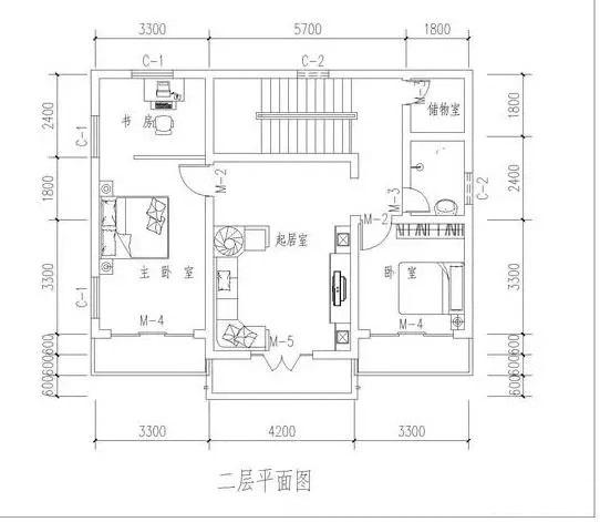 小戶型農(nóng)村自建房設(shè)計(jì)圖，戶型嬌小功能齊全，超級(jí)實(shí)用