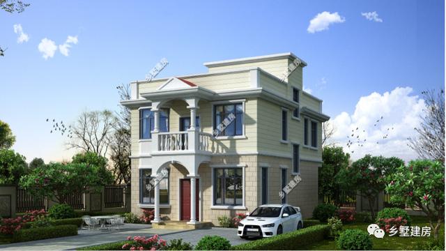 二層農(nóng)村自建房小戶(hù)型設(shè)計(jì)圖，適合小宅基地的家庭建造