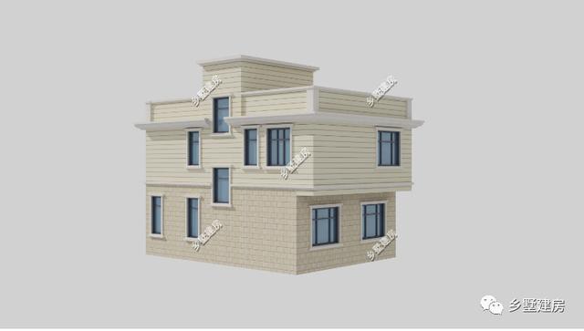 二層農(nóng)村自建房小戶(hù)型設(shè)計(jì)圖，適合小宅基地的家庭建造