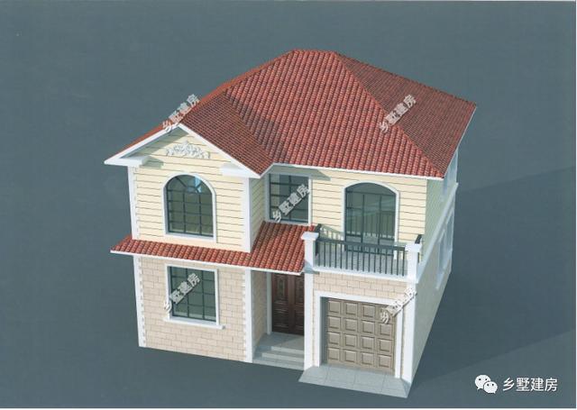 二層農(nóng)村自建房小戶(hù)型設(shè)計(jì)圖，適合小宅基地的家庭建造